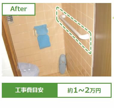 トイレでの立ち座りがつらい…。