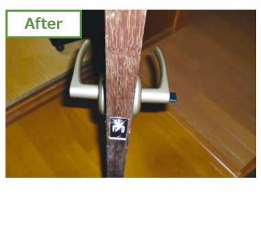 ドアの開閉リフォーム