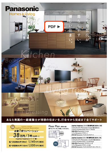 住宅リフォーム、リノベーション